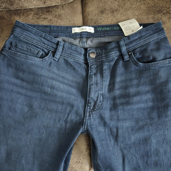 Mango Dark Blue Slim-Fit Jeans - Picture 5 of 6